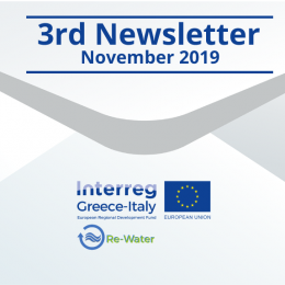 November 2019 edition of the Re-Water Newsletter has been published